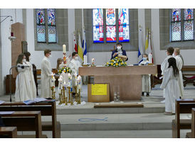 Dankwortgottesdienst der Erstkommunionkinder  (Foto: Karl-Franz Thiede)